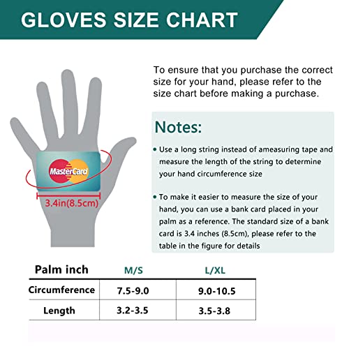 BRILISLE UPF 50+ UV Protection Fingerless Gloves - Image 4