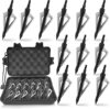 AREYCVK Broadheads 100 Grains 3 Blades Arrow Tips