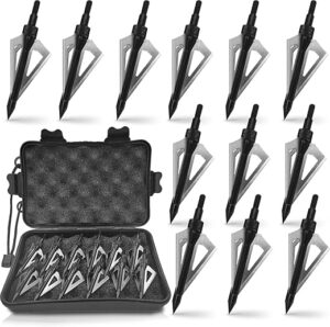 AREYCVK Broadheads 100 Grains 3 Blades Arrow Tips