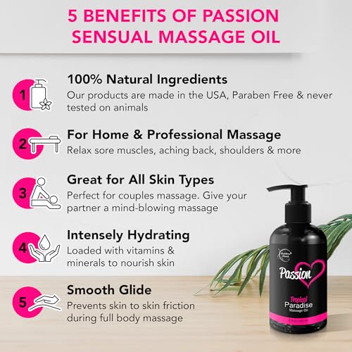 Brookethorne Naturals Passion Sensual Massage Oil For Couples - Image 2