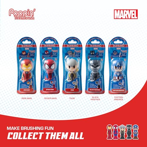 Brush Buddies Spider-Man Kids Soft Pop-up Toothbrush - Image 3