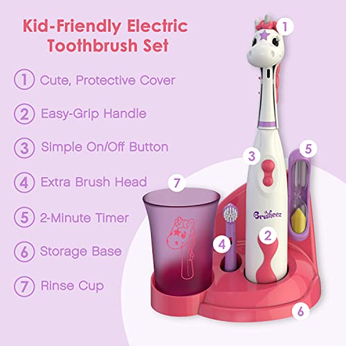 Brusheez Kids’ Electric Toothbrush Set - Ages 3+ - Image 3