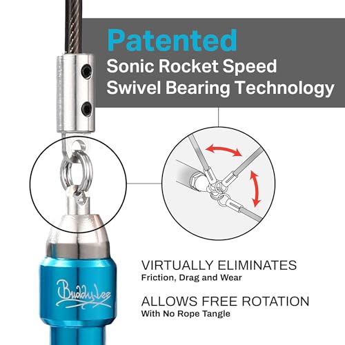 Buddy Lee Jump Ropes Aero Speed Jump Rope 2.0 Upgraded - Image 3
