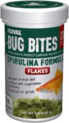 Fluval Bug Bites Flakes With Spirulina, A7355