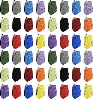 Winterlace Bulk 17 Inch Outdoor Travel Backpacks