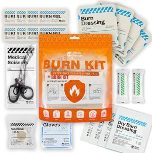 RHINO RESCUE Burn Kit With Dressings And Gel