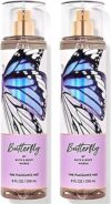 Bath & Body Works Butterfly Fine Fragrance Body Spray Set