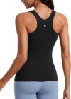 CRZ YOGA Butterluxe Women’s High Neck Tank Top