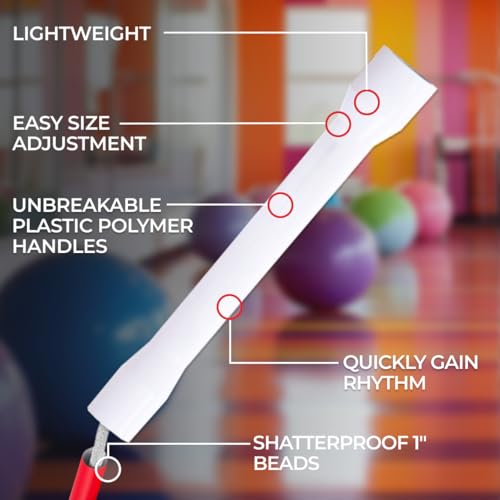 BuyJumpRopes Beaded Kids Exercise Jump Rope - Image 2