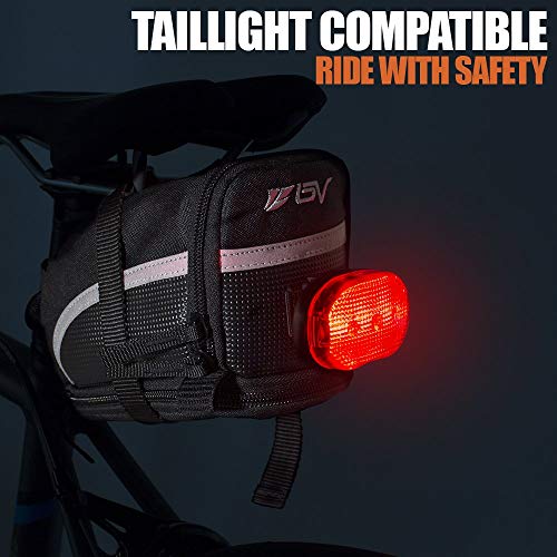 BV Large Bike Saddle Bag & Light Set - Image 5