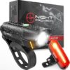 NP NIGHT PROVISION BX-Series Bike Light Set – Front And Rear Lights