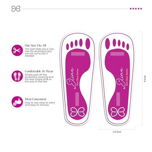 By Elina Purple Premium Spray Tan Feet Pads - Image 5