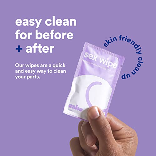 Cake Sex Wipes - Organic Flushable Wipes - Image 2