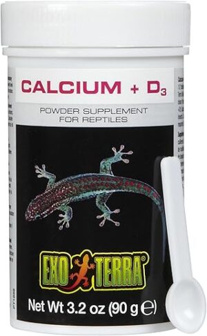 Exo Terra Calcium + D3 Powder, 3.2 Oz., PT 1856