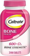 Caltrate Calcium & Vitamin D Supplement Tablets, 200 Count