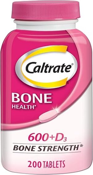 Caltrate Calcium & Vitamin D Supplement Tablets, 200 Count