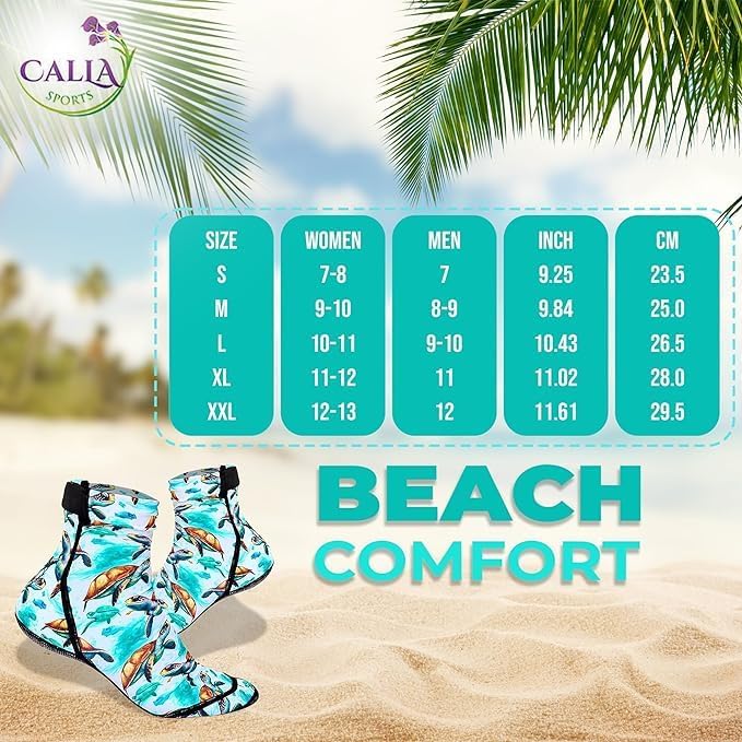 CallaSports Beach Volleyball & Surf Neoprene Socks - Image 2