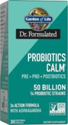 Garden of Life Calm Daily 3-in-1 Probiotics Supplement
