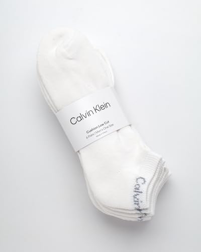 Calvin Klein Men's Cushioned Athletic Low Cut Socks - Image 2