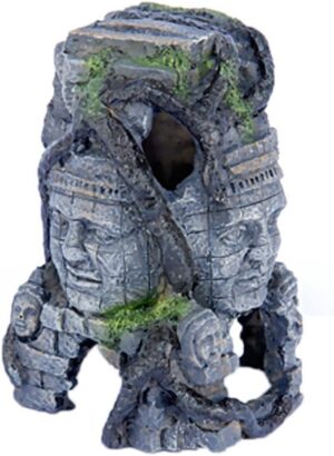 Penn-Plax Cambodian Rock Faces Aquarium Figure RR966