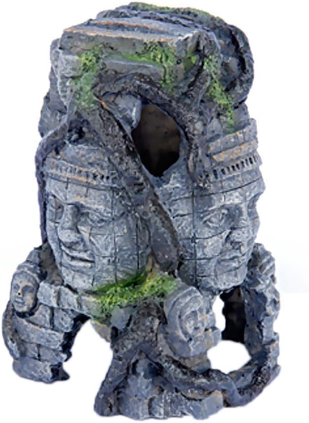 Penn-Plax Cambodian Rock Faces Aquarium Figure RR966