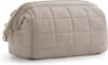 BAGSMART Camel Travel Makeup Organizer Bag