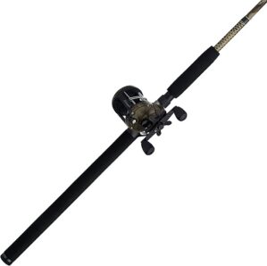 Ugly Stik Camo Conventional Fishing Rod Combo, 7’