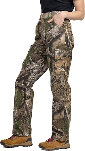 Realtree Camo Women's Zip-Off Cargo Pants