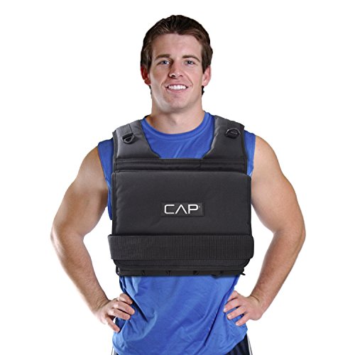 Cap Barbell Adjustable Weighted Vest, Various Sizes - Image 3