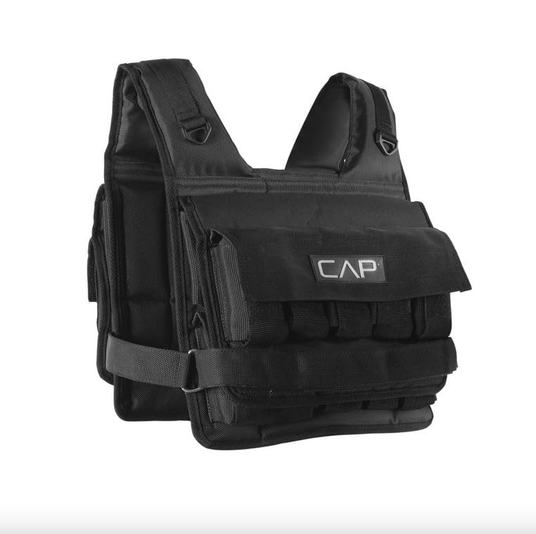 Cap Barbell Adjustable Weighted Vest, Various Sizes - Image 4