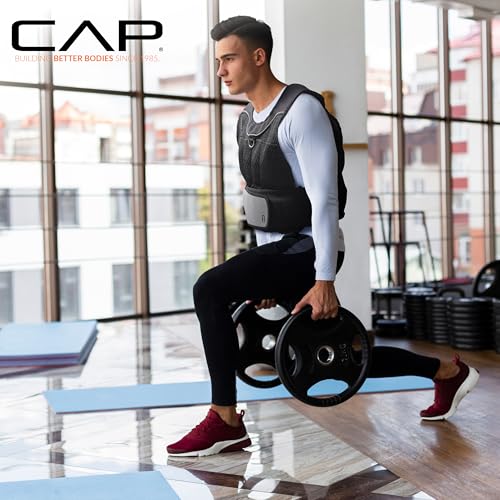 Cap Barbell Adjustable Weighted Vest, Various Sizes - Image 5