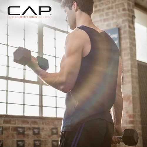 Cap Barbell Coated Hex Dumbbell Weight Options - Image 5
