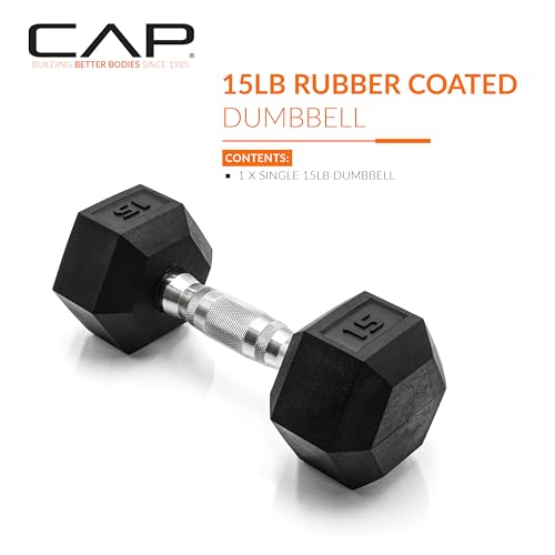 Cap Barbell Coated Hex Dumbbell Weight Options - Image 2