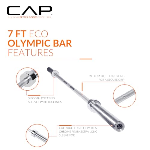 Cap Barbell Olympic Bars | Multiple Options - Image 4