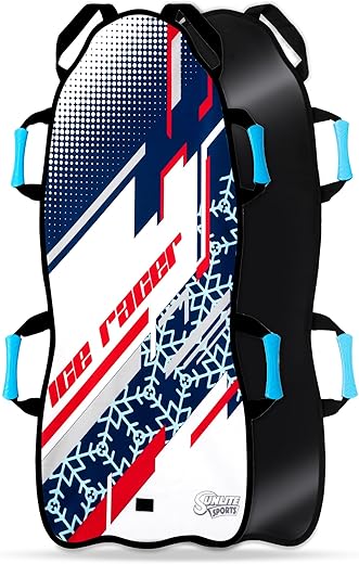 Sunlite Sports Captain Ice Racer Foldable Snow Sled