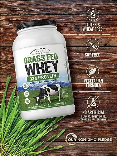 Carlyle Grass Fed Whey Protein Powder, 2lb - Image 4