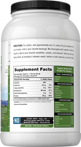 Carlyle Grass Fed Whey Protein Powder, 2lb - Image 2