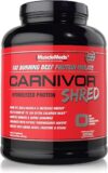 MuscleMeds Carnivor Shred Fat Burning Beef Protein, Chocolate, 4.35 lbs