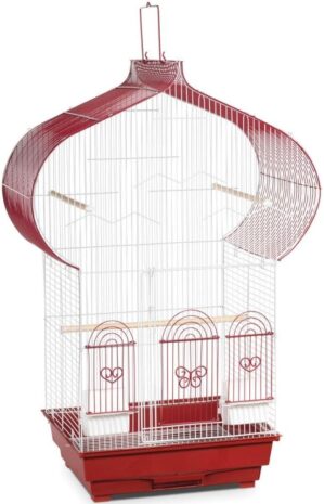 PH Prevue Hendryx Casbah Bird Cage with Perches and Drawer