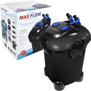 Penn-Plax Cascade Max Flow Aquarium Canister Filter – 820 GPH