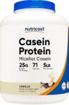 Nutricost Casein Protein Powder 5lb Vanilla