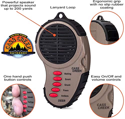 Cass Creek Ergo Deer Handheld Game Call, CC983 - Image 3