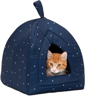 Furhaven Cat Bed Cave For Indoor Pets