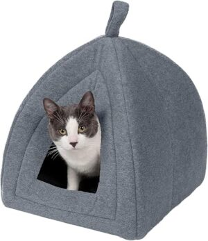 Furhaven Cat Bed Cave For Small Pets