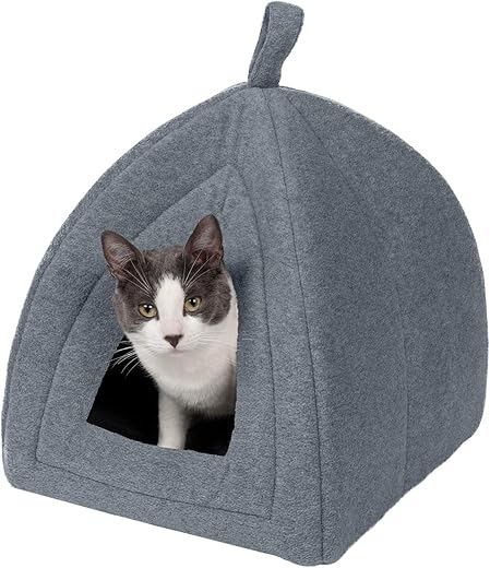 Furhaven Cat Bed Cave For Small Pets