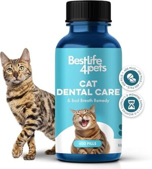 BestLife4Pets Cat Dental Care & Bad Breath Remedy