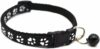 generic Cat Paw Print Adjustable Necklace (Black)