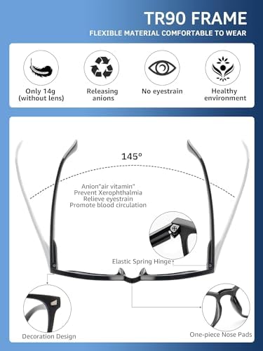 CCVOO Blue Light Blocking Reading Glasses Pack - Image 3