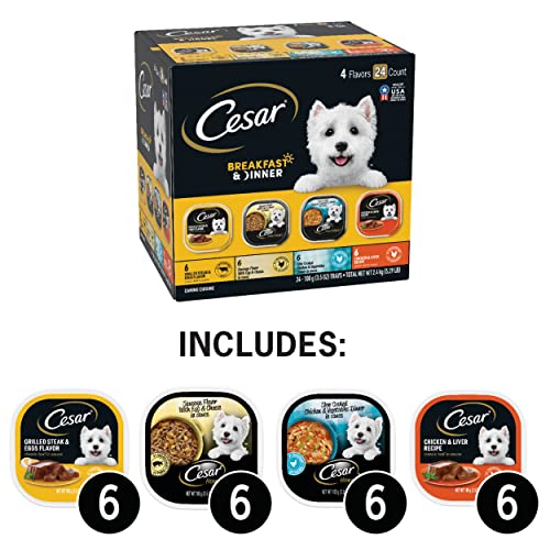 Cesar Home Delights Wet Dog Food Variety Pack - Image 2