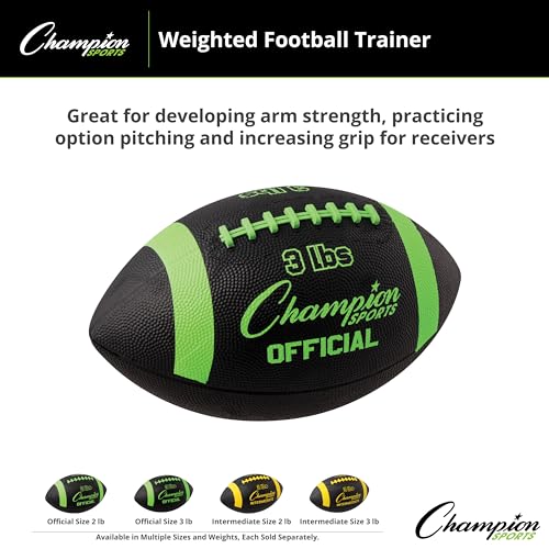 Champion Sports Weighted Football by Champion Sports - Image 4